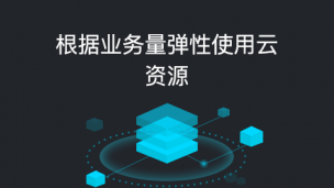 根据业务量弹性使用云资源